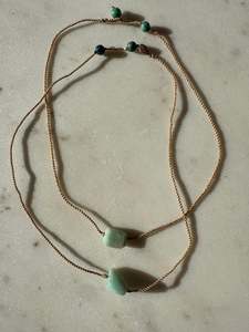 String Amazonite Choker