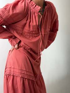 Sale: Skall Studio Aster Dress Terracotta