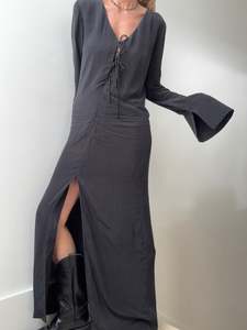 Les Coyotes Noir Maxi Dress