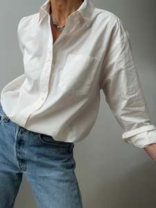 Organic Cotton Edgar Shirt Cream
