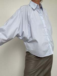 Relaxed Fit Blouse Blue