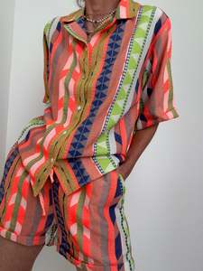 Products: Shorts & Shirt Set Turchese
