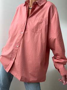 Skall Studio: Organic Cotton Edgar Shirt Dusty Rose