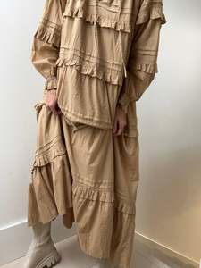 Skall Studio Aster Dress Dark Sand