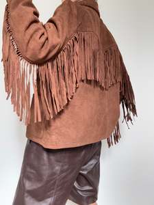 Fringed Suede Jacket