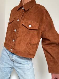 Caramel Suede Jacket