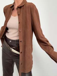 Suede: Suede Overshirt Coco