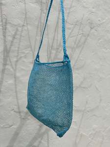 Promotion: Handmade Nylon Bag Baby Blue