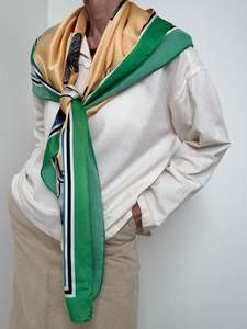 Rose Silk Scarf