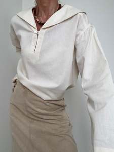 Clothing: Hamptons Bay Cream Blouse