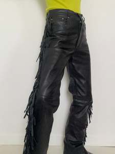 Saguaro Tassel Leather Pants