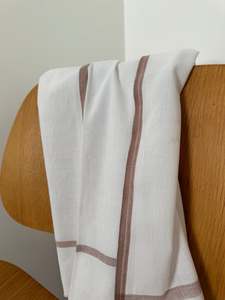 Cotton Towel Hand Spun Mushroom