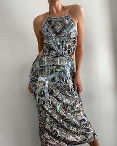 Sale: Mermaid Open Back Sequin Dress