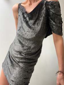 Clothing: Off the Shoulder Sequin Dress