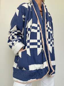 Quilts: Upcycled Quilted Jacket