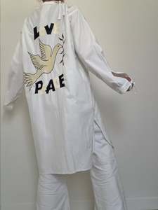 White Vintage Medical Gown