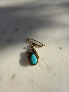 Turquoise Brooch Pin