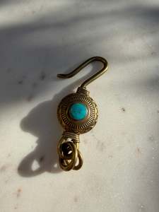 Promotion: Key Ring Turquoise Circle