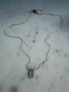 Aquamarine Drop Necklace