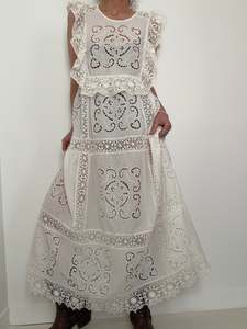 Sea Ny: Dahlia Eyelet Maxi Dress