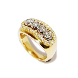 Diamond Dress Rings Jewellers Bench: Modern Diamond Dress Ring
