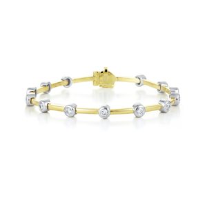Bracelets: Diamond Bar Bracelet
