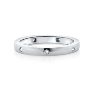 Wedding Rings: Gypsy Diamond Stacker Band