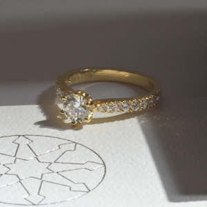 Bespoke Gallery: 0.70ct Diamond Solitaire in 18ct Gold