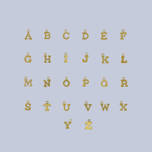 Soldered: Letter Charms