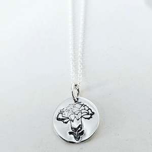 Celebrate Their Story: March - The Birth Flower Pendant