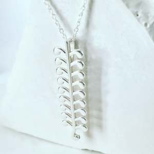 Pendants: Kowhai Leaf Pendant