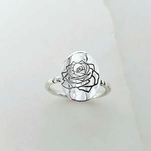 Rings: Celebrate Their Story: June - The Birth Flower Ring