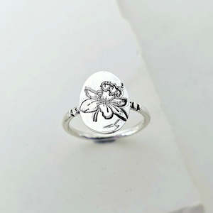 Rings: Celebrate Their Story: March - The Birth Flower Ring