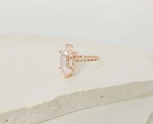 Rings: The White Tourmaline Elegance Ring