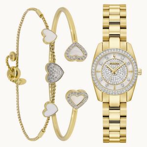 Watches: Bulova Diamond Lds Watch Set SSYP WR