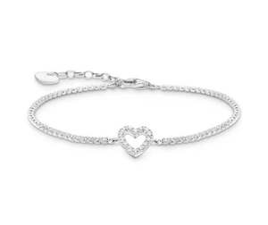 Thomas Sabo Charm Club: THOMAS SABO ESSENTIAL HEART TENNIS BL 16-19cm