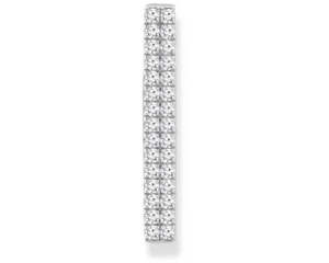 Diamond Necklaces Pendants: 9k White Gold 0.48Ct HI I1 Diamond Pendant