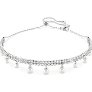 Gifts Under 500: SWAROVSKI CAPSULE:CHOKER PRL WHITE/RHS