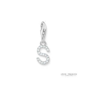 Thomas Sabo Charm Club: CHARMISTA LETTER 'S' CZ