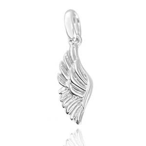Hospice Always Angel Wing Charm