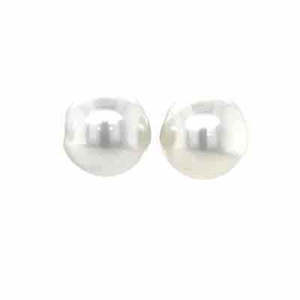 Autore 18k White Gold 9mm South Sea Pearl Earrings