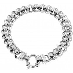 All Jewellery: Stg Silver Double Roller Chain