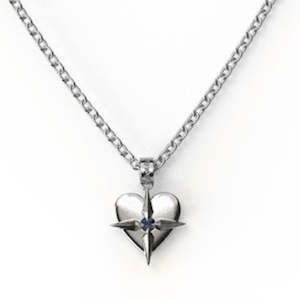 Stolen Girlfriends Club Birthstone Heart Necklace September