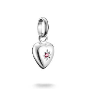 Gifts Under 100: THOMAS SABO CC CONNECT HEART W. LAB GROWN RUBY STAR