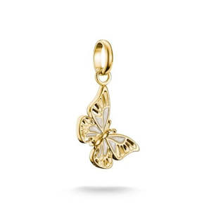 Jewellery Cubic Zirconia: THOMAS SABO CC CONNECT YGP BUTTERFLY