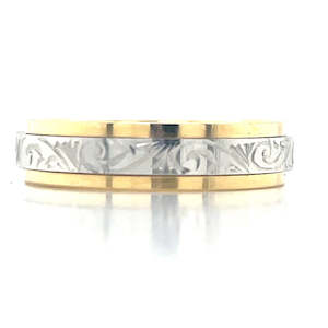 Womens Wedding Rings: 18k Yellow Gold & Platinum Wedding Ring