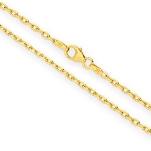 Chains: 9K Yellow Gold Paperlink Chain