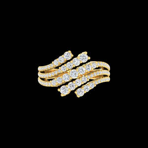 Rings: 9k Yellow Gold 1.06ctLab Grown Diamonds Ring