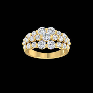 Rings: 9k Yellow Gold 2.00ct Lab Grown Diamonds Ring