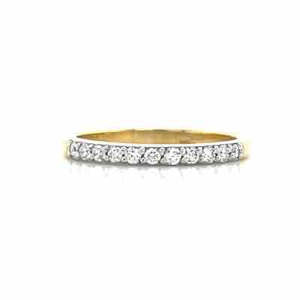 Rings: 18K B/Tn 0.20ct G SI Diamond Ring